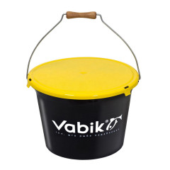 Ведро для прикормки VABIK Black 13л	
