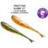 Силиконовая приманка Crazy Fish Glider 1.2" 70-30-1/9-1 / Анис / 30 мм (16шт.)