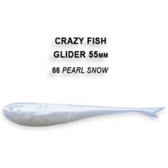 Силиконовая приманка Crazy Fish Glider 2.2" 35-55-66-6 / Кальмар / 55 мм (10шт.)