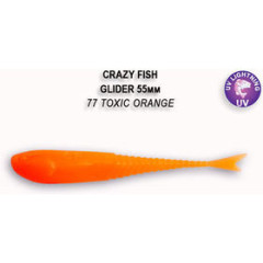 Силиконовая приманка Crazy Fish Glider 2.2" 35-55-77-6 / Кальмар / 55 мм (10шт.)