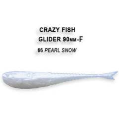 Силиконовая приманка Crazy Fish Glider 3.5" 36-90-66-6-F / Кальмар / 90 мм/ Плавающие (8 шт.)