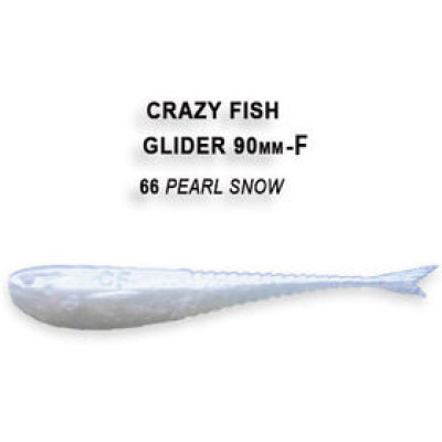 Силиконовая приманка Crazy Fish Glider 3.5" 36-90-66-6-F / Кальмар / 90 мм/ Плавающие (8 шт.)