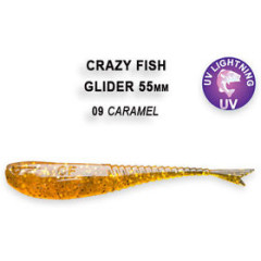 Силиконовая приманка Crazy Fish Glider 5" 37-120-9-6 / Кальмар /120 мм/  (6 шт.)