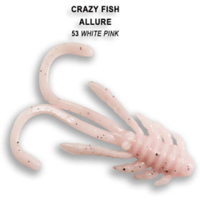 Силиконовая приманка Crazy Fish Allure 1,6 / 23-40-53-6 / Кальмар / 40мм (8 шт.)