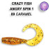 Силиконовая приманка Crazy Fish Angry spin 1.4 / 78-35-9-6 / Кальмар / 35мм (10 шт.)