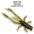 Силиконовая приманка Crazy Fish Crayfish 1.8" 26-45-42-6 / Кальмар / 45 мм (8 шт.)