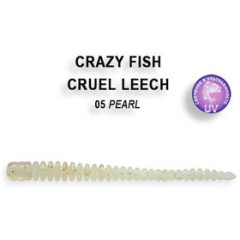 Силиконовая приманка Crazy Fish Cruel leech 2.2" 8-55-1-6 / Кальмар / 55 мм (8 шт.)