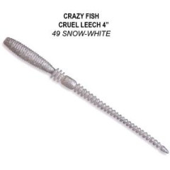 Силиконовая приманка Crazy Fish Cruel leech 4" 41-100-49-6 / Кальмар / 100 мм (7 шт.)