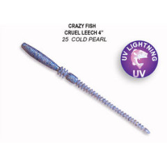 Силиконовая приманка Crazy Fish Cruel leech 4" 41-100-25-6 / Кальмар / 100 мм (7 шт.)