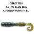 Силиконовая приманка Crazy Fish Active Slug 2 / 29-50-42-6 / Кальмар / 50мм (10 шт.)