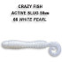 Силиконовая приманка Crazy Fish Active Slug 2 / 29-50-66-6 / Кальмар/ 50мм (10 шт.)