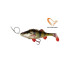 Приманка мягкая Savage Gear 4D Line Thru Perch Shad (20см 100г) SS Perch