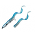 Приманка мягкая Savage Gear 3D Hard Eel 2+1 (17см 50 г) Blue Silver