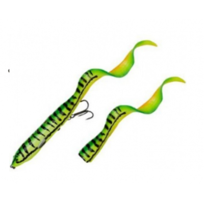 Приманка мягкая Savage Gear 3D Hard Eel 2+1 (17см 50 г) Firetiger