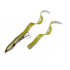 Приманка мягкая Savage Gear 3D Hard Eel 2+1 (17см 50 г) Green Silver Ayu
