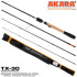 Спиннинг Аkara трэвел Akara Black Hunter Travel 734 ML, уголь, (тест 5-17), 2.2 м - фото, цена в Интернет-магазин товаров для рыбалки и туризма - Fishers.by