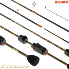 Спиннинг штекерный Akara Estetic TX-40. уголь, (тест 0.2-1), 1.68м