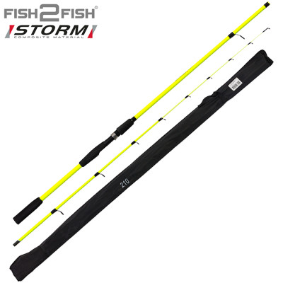 Спиннинг одночастный Fish 2 Fish Storm Hard, стекловолокно, (тест 50-300), 1.1 м - фото, цена в Интернет-магазин товаров для рыбалки и туризма - Fishers.by