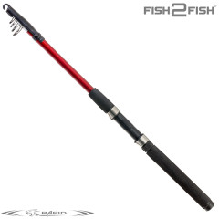 Спиннинг телескопический, композит, FIRE HORSE TELE , (тест 10-40), 2.1 м