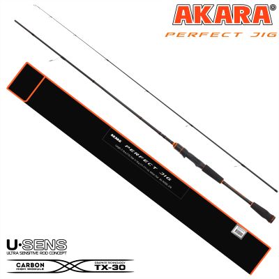 Спиннинг штекерный Akara Perfect Jig TX-30. (тест 17-50), 2.4 м - фото, цена в Интернет-магазин товаров для рыбалки и туризма - Fishers.by