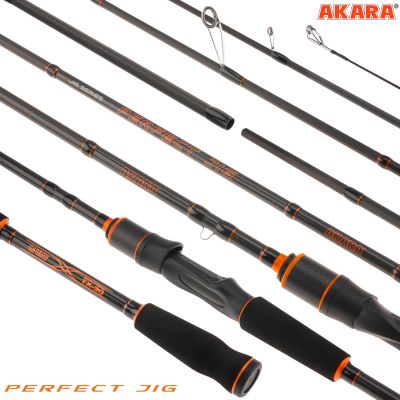 Спиннинг штекерный Akara Perfect Jig TX-30. (тест 17-50), 2.4 м - фото, цена в Интернет-магазин товаров для рыбалки и туризма - Fishers.by