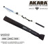 Спиннинг телескоп угольный к/с Akara White Diamond FM, (тест 5-25), 3 м
