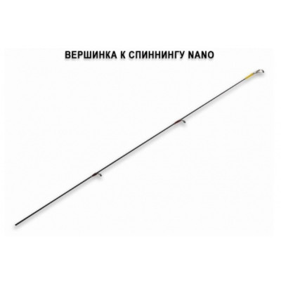 Запасное верхнее колено для спиннинга Crazy Fish Nano One NSRSE612XULS,(тест 0.3-2.5), 1.86 м