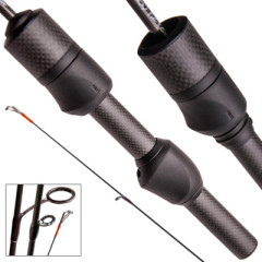 Спиннинг Crazy Fish (СF) Nano Long Carbon NSRC652XULS,(тест 0.5-3), 1.96 м