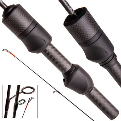 Спиннинг Crazy Fish Nano Zero Carbon NSRC582SXULS,(тест 0.2-1.5), 1.72 м