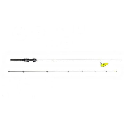 Спиннинг Fish Season BLACK ADDER NANO(тест 3) BA602NANOL-S-H10F1-23. 2 секции, цельная вершина, (тест 0.5-1.5),1.8 м