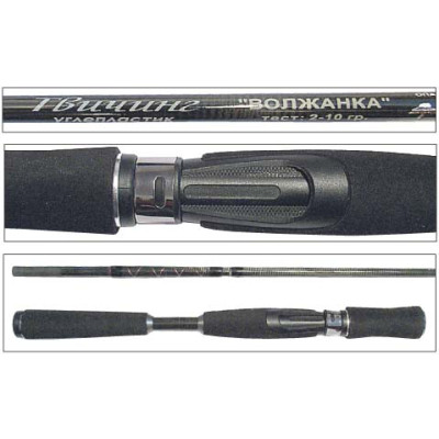 Спиннинг "Волжанка Твичинг" (тест 2-10), 1.85 м