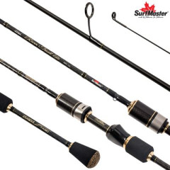 Спиннинг штекерный S Master River Trout Lite UL , уголь, (тест 0.2-4), 1.8 м