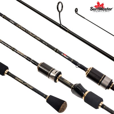 Спиннинг штекерный S Master River Trout Lite UL , уголь, (тест 0.2-4), 1.8 м - фото, цена в Интернет-магазин товаров для рыбалки и туризма - Fishers.by