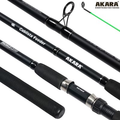 Удилище штекерное фидерное 3 колена Akara Cablista, (тест 50-100-150 г), 3.6 м - фото, цена в Интернет-магазин товаров для рыбалки и туризма - Fishers.by