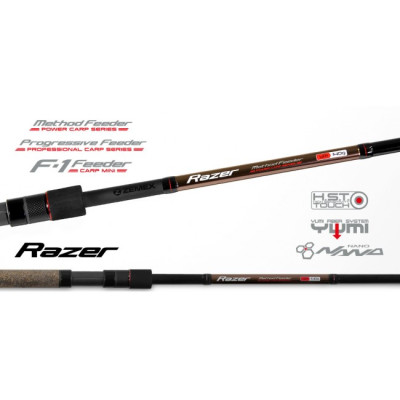 Удилище фидерное ZEMEX RAZER Method Feeder 13 ft 8806066100607, (до 140 гр) 3.9 м