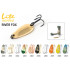 Блесна колеблющаяся Akara Lite Series River Fox 3.5 см, 4.5 гр