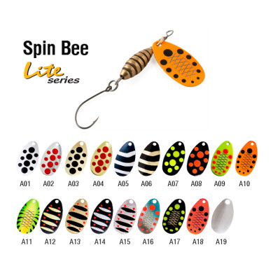 Блесна вращающаяся Akara Lite Series Spin Bee 3.5 гр