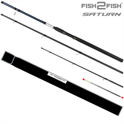 Удилище штекерное фидерное 3 Fish2Fish Saturn Feeder,стекло, (тест 90-120-150 гр.), 3.0 м
