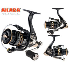 Катушка безынерционная Akara Black Shadow 2000, 6 ш.п.+ 1 р.п.