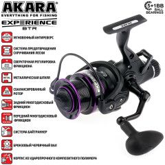 Катушка фидерная Akara Experience BTR 4000, 5 ш.п.+ 1 р.п.