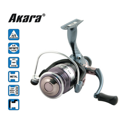 Катушка безынерционная Akara Demetra RD 2000, 3 ш.п.+ 1 р.п.