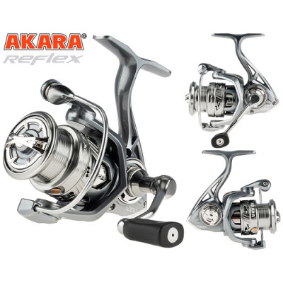 Катушка безынерционная Akara Reflex 2000, 4 ш.п.+ 1 р.п. - фото, цена в Интернет-магазин товаров для рыбалки и туризма - Fishers.by