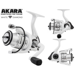 Катушка безынерционная Akara White Diamond 1000, 4 ш.п.+ 1 р.п.