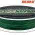Шнур Akara Power Action X-4 Green 100 м, зеленый