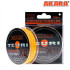Плетёный шнур Akara Teuri X-9 135м, жёлто-оранжевый