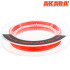 Плетёный шнур Akara Ultra Light X-4 100м,ораньжевый