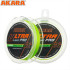 Плетёный шнур Akara Ultra Light PRO Green 150 м, зеленый