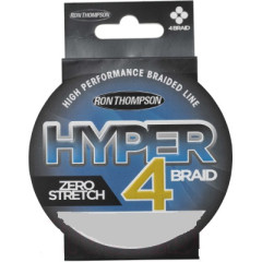 Леска плетеная DAM R.T. Hyper 4-Braid 110m Grey (серая)