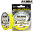 Шнур Akara Power Action X-4 Yellow 135 м, желтый