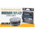 Шнур Akara Feeder Braid X-4 Dark Grey 150 м, серый 